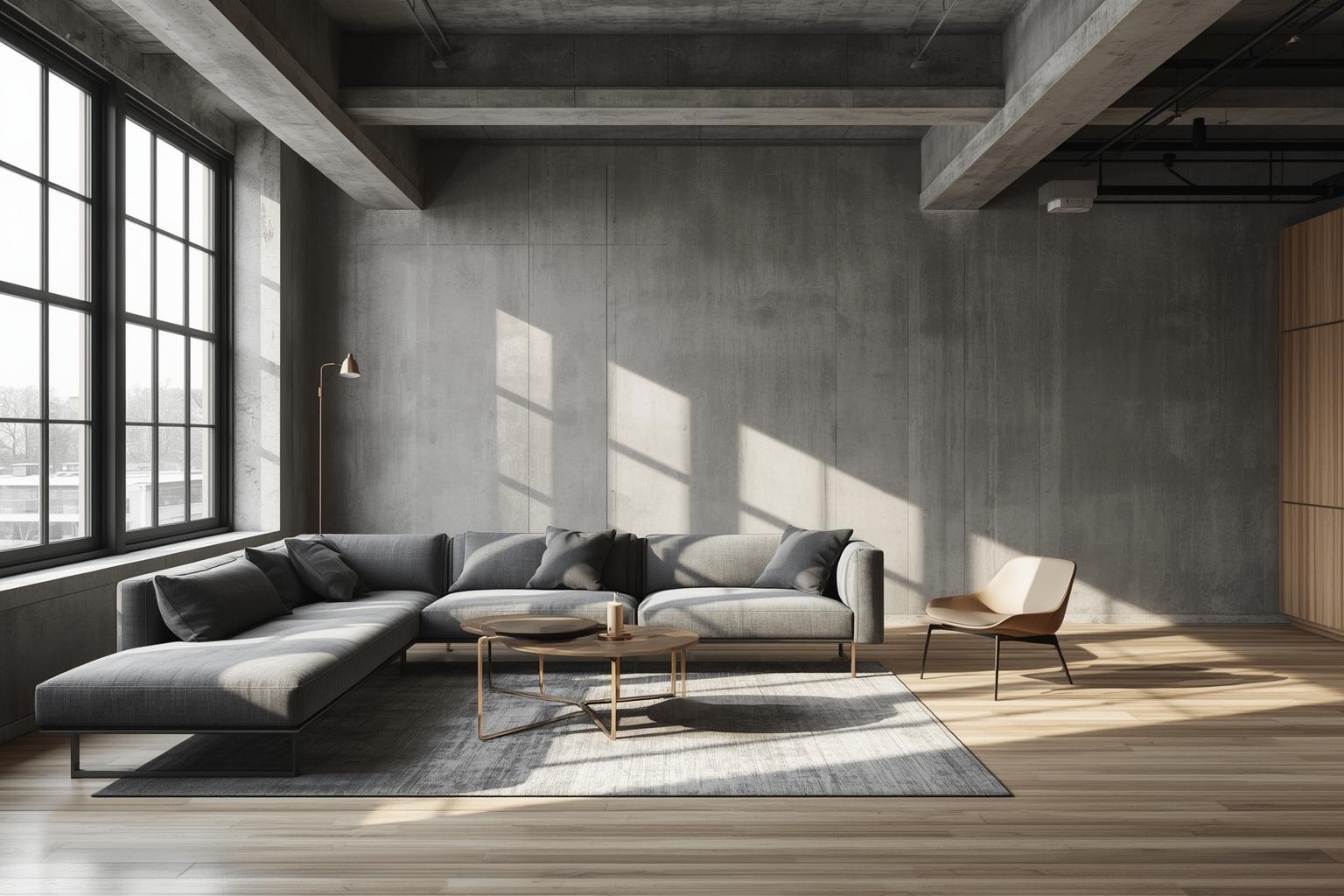Styl industrialny z nowoczesnymi wykończeniami